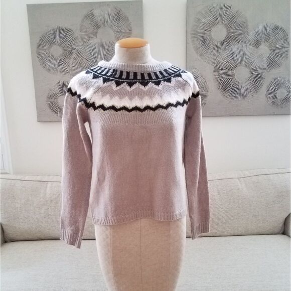 Love by Design Fair Isle Sweater sz Small - Picture 3 of 8